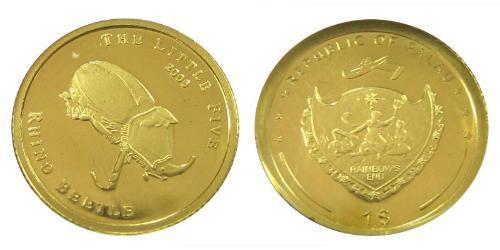 1 Dollaro Palau Oro 