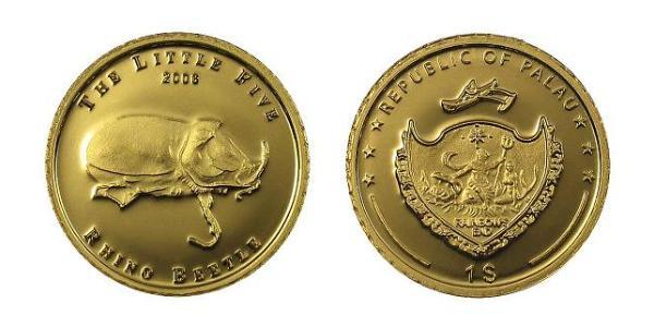 1 Dollaro Palau Oro 