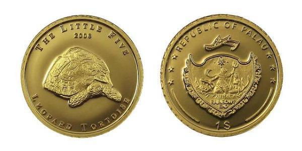 1 Dollaro Palau Oro 