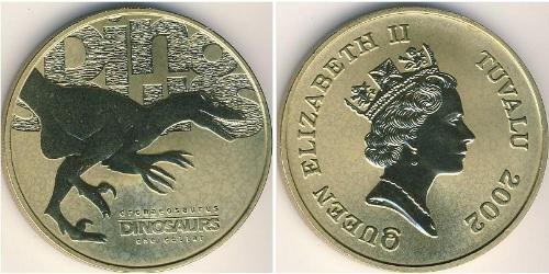 1 Dollaro Tuvalu Ottone 