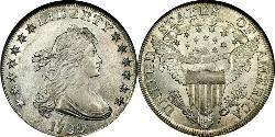 1 Dólar Estados Unidos de América (1776 - ) Plata Anne Willing Bingham (1764-1801)