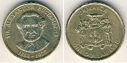 1 Dollaro Giamaica (1962 - ) Rame/Nichel 