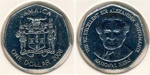 1 Dollaro Giamaica (1962 - ) Rame/Nichel 