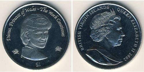 1 Dollaro Isole Vergini Rame/Nichel 