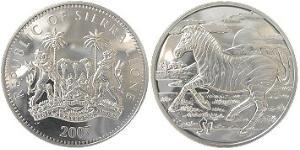 1 Dollaro Sierra Leone Rame/Nichel 