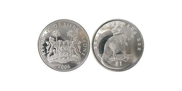 1 Dollaro Sierra Leone Rame/Nichel 