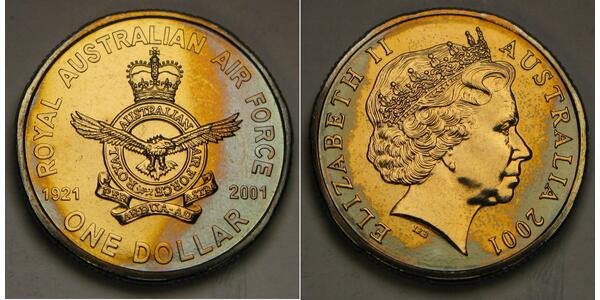 1 Dollaro Australia (1939 - )  Elisabetta II (1926-2022)