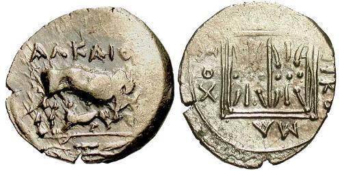 1 Drachm Durrës(Illyrie) Argent 
