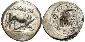 1 Drachm Durazzo(Іллірія) Argento 