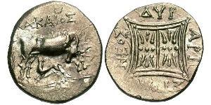 1 Drachm Durazzo(Іллірія) Argento 