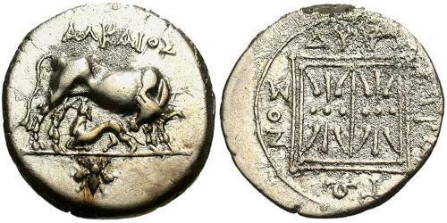 1 Drachm Durazzo(Іллірія) Argento 