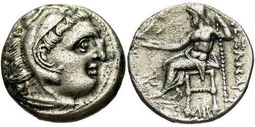 1 Drachm Regno di Macedonia (800BC-146BC) Argento Alessandro III Magno (356BC-323BC)