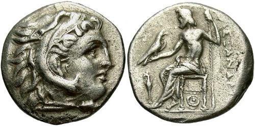 1 Drachm Regno di Macedonia (800BC-146BC) Argento Alessandro III Magno (356BC-323BC)