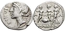 1 Drachm Apollonia (Illyria) Plata 