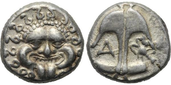 1 Drachm Apollonia (Illyria) Plata 