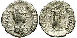 1 Drachm Imperio romano (27BC-395) Plata Julia Domna (?-217)