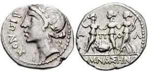 1 Drachm Apollonia (Albanien) Silber 