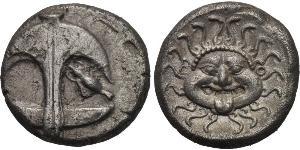 1 Drachm Apollonia (Illyria) Silver 