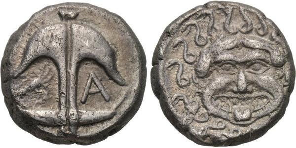 1 Drachm Apollonia (Illyria) Silver 