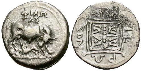 1 Drachm Apollonia (Illyria) 銀 
