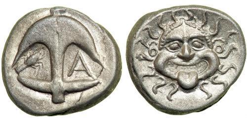 1 Drachm Apollonia (Illyria) 銀 