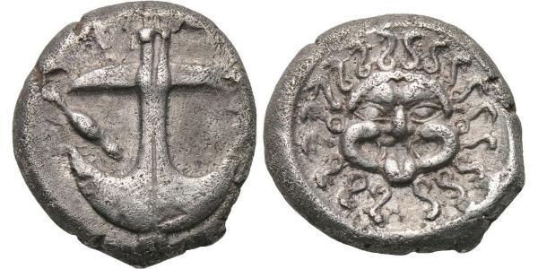 1 Drachm Apollonia (Illyria) 銀 