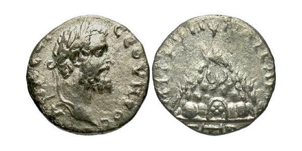 1 Drachm 羅馬帝國 銀 Septimius Severus (145- 211)