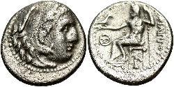 1 Drachm 馬其頓王國 (808 BC - 168 BC) 銀 Philip III Arrhidaeus (359 BC - 317BC)