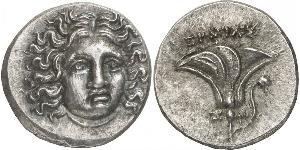 1 Drachm 馬其頓王國 (808 BC - 168 BC) 銀 