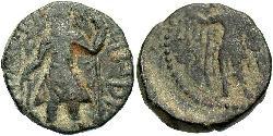 1 Drachm Kushan Empire (60-375) 青铜 迦膩色伽一世