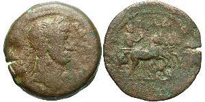 1 Drachm 羅馬帝國 青铜 哈德良