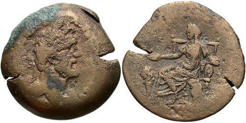 1 Drachm 羅馬帝國 青铜 Antoninus Pius  (86-161)