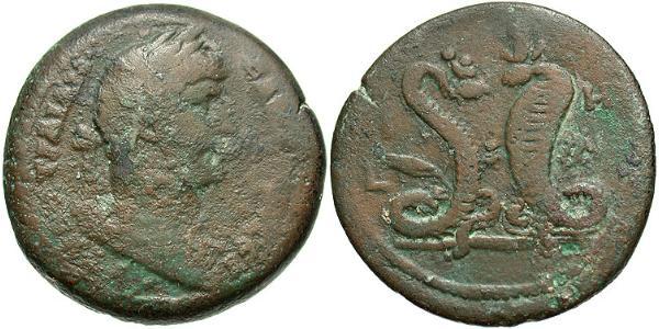 1 Drachm 羅馬帝國 青铜 哈德良