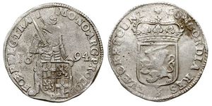 1 Ducat Repubblica delle Sette Province Unite (1581 - 1795) Argento 