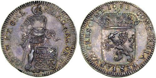 1 Ducat Repubblica delle Sette Province Unite (1581 - 1795) Argento 