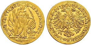 1 Ducat Augsburg (1276 - 1803) Gold Ferdinand III, Holy Roman Emperor (1608-1657)