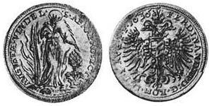 1 Ducat Augsburg (1276 - 1803) Gold Ferdinand II. (HRR)(1578 -1637)