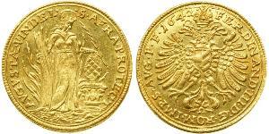 1 Ducat Augsburg (1276 - 1803) Gold Ferdinand III, Holy Roman Emperor (1608-1657)