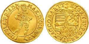 1 Ducat Austria  Gold Maximilian III, Archduke of Austria (1558 – 1618)