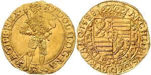 1 Ducat Austria  Gold Rudolf II, Holy Roman Emperor (1552 - 1612)