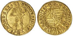 1 Ducat Austria  Gold Rudolf II, Holy Roman Emperor (1552 - 1612)