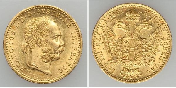 1 Ducat Austria-Hungary (1867-1918) Gold Franz Joseph I (1830 - 1916)