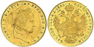 1 Ducat Austrian Empire (1804-1867) Gold Ferdinand I of Austria (1793 - 1875)