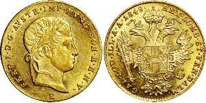 1 Ducat Austrian Empire (1804-1867) Gold Ferdinand I of Austria (1793 - 1875)