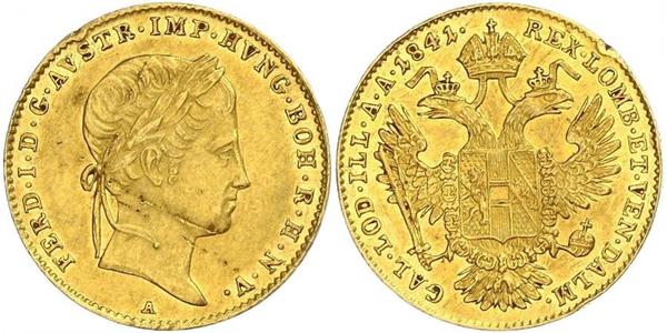 1 Ducat Austrian Empire (1804-1867) Gold Ferdinand I of Austria (1793 - 1875)