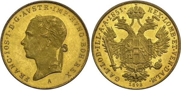 1 Ducat Austrian Empire (1804-1867) Gold Franz Joseph I (1830 - 1916)