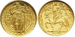 1 Ducat Czechoslovakia (1918-1992) Gold 