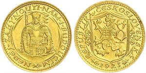 1 Ducat Czechoslovakia (1918-1992) Gold 