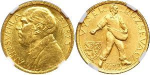 1 Ducat Czechoslovakia (1918-1992) Gold Antonin Svehla  (1873- 1933)