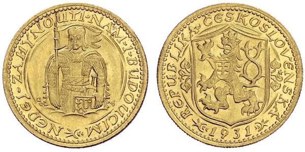1 Ducat Czechoslovakia (1918-1992) Gold 